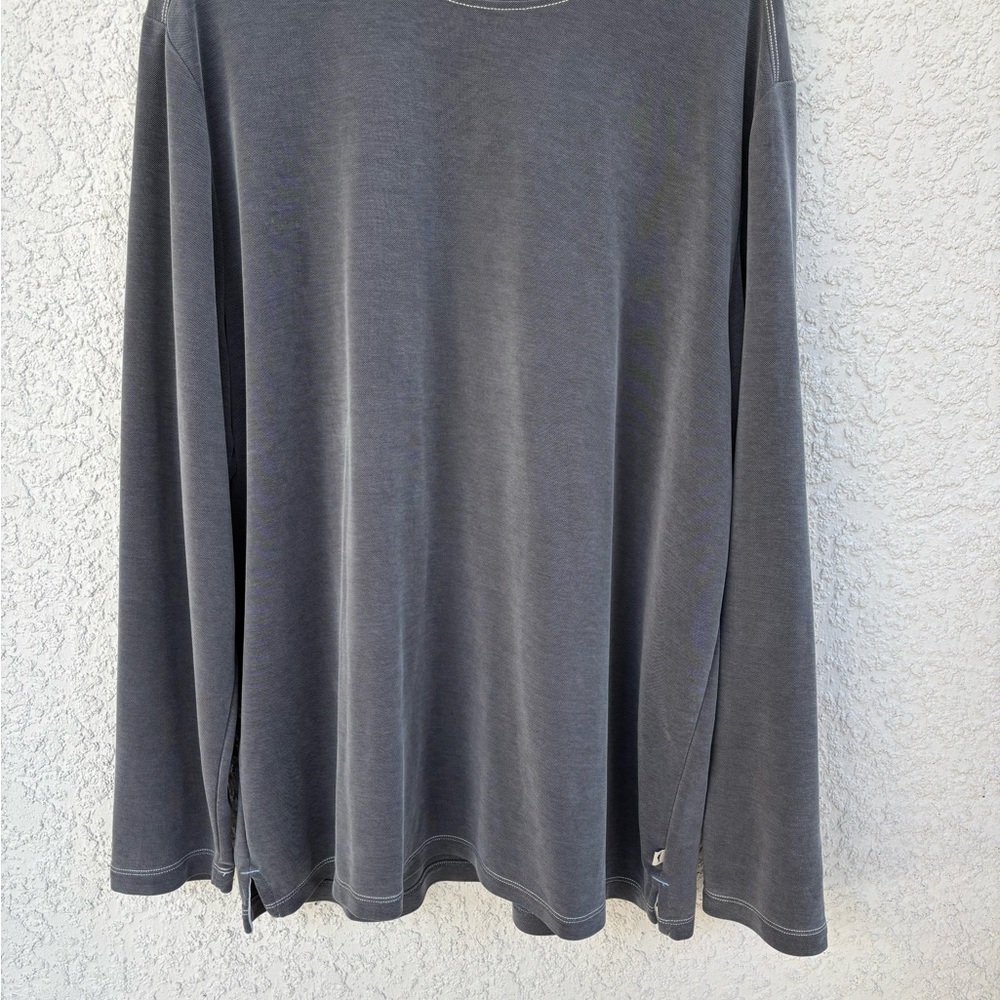 Men's‎ Gray Long Sleeve Shirt - Picture 2 of 6